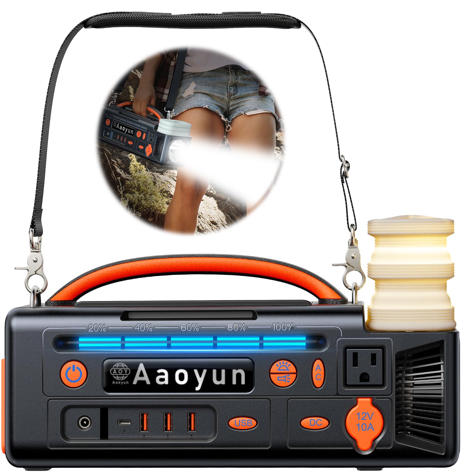 Amazon.co.jp: ポータブル電源 320 小型 296Wh 300W (瞬間最大600W